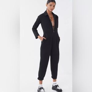 Urban Outfitters Rosie Utility Jumpsuit in Black. Size Small.